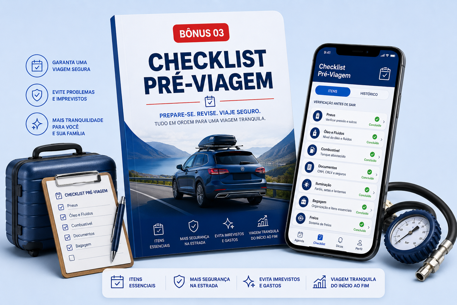Checklist Pré-Viagem