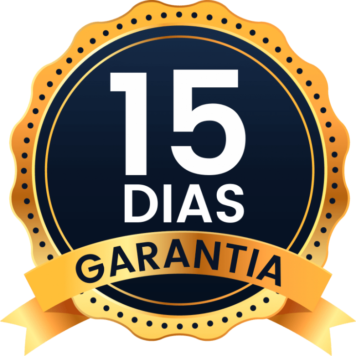 Selo de garantia de 15 dias